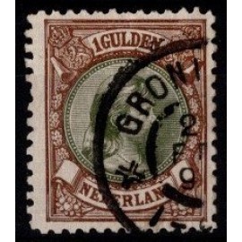 1891-96 Holland - AFA nr. 46 - Stemplet